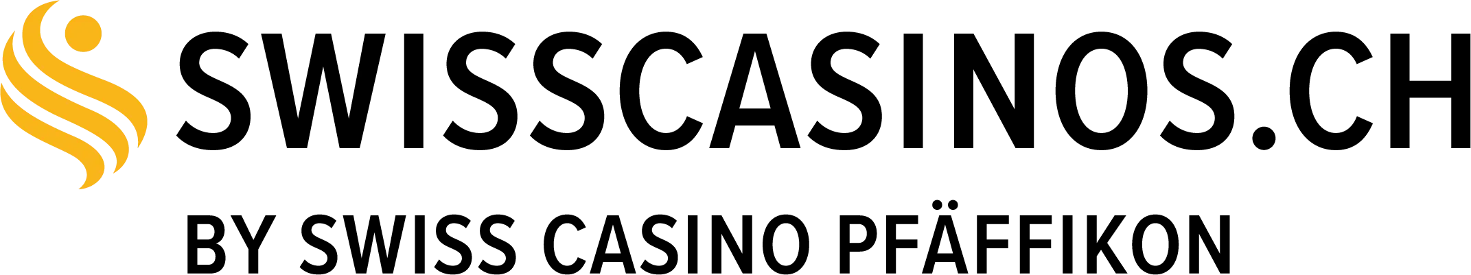 Beispiel für ein Casino-Logo im gelb-schwarzen Design, das für Klarheit und Vertrauen steht.